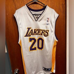 Lakers #20 Payton Reebok Jersey